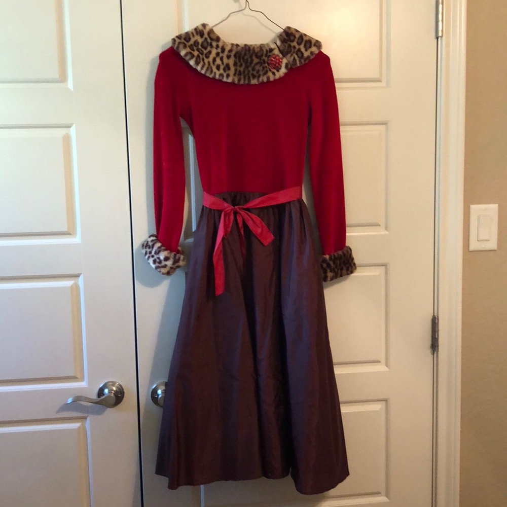 American Girl Christmas Dress